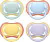 Avent Philips Sucette Ultra Air Day 0-6M vert clair/bleu clair/jaune/lila, 2 pièces