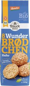 Bauck Mühle Backmischung Wunderbrötchen Hafer glutenfrei, 350 g