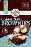 Bauck Mühle Mélange à pâtisserie Cheesecake Brownies sans gluten, 350 g