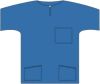 BARRIER Scrub Suit Shirt S blau, 48 Stück