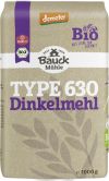 Bauck Mühle Farine d'épeautre claire type 630, 1 kg