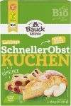 Bauck Mühle Schneller Obstkuchen glutenfreie Backmischung, 450 g