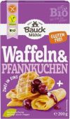 Bauck Mühle Mélange sans gluten pour gaufres ou crêpes, 200 g
