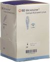 BD MICROTAINER lancettes cont 1.5x2mm bleu 200 pièces