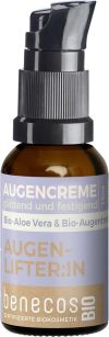 Benecos Crème pour les yeux Aloe Vera Bio & Euphrasia Bio, 15 ml