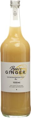 BEN'S GINGER Ingwerkonzentrat bio, 1 lt