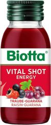 Biotta Vital Shot Energy Raisin Guarana, 60 ml