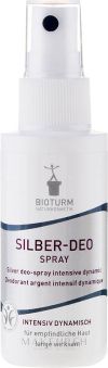 Bioturm Déodorant Argent Spray intensif dynamique, 50ml