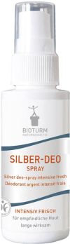 Bioturm Déodorant argenté en spray INTENSIF frais, 50ml