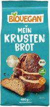 BIOVEGAN Mein Krustenbrot Backmischung glutenfrei, 480 g