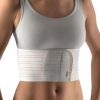 BORT ceinture côtelée élastique M femme blanc