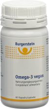BURGERSTEIN Omega-3 vegan capsules, 60 pièces