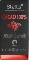 Chocolat Stella Expérience Chocolat 100 % Cacao, 70 g