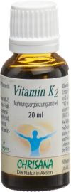 CHRISANA Vitamine K2 gouttes, 20 ml