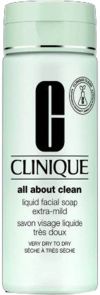 Clinique Liquid Facial Soap Extra mild Very Dry to Dry, 200 ml