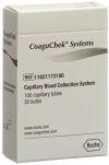 COAGUCHEK Plastik Kapillaren 50 µl, 100 Stück