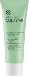 COLLISTAR Attivi Puri Salicylic Acid + Zinc PCA Clay Mask, 75 ml