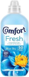 COMFORT  Adoucissant Blue Sky 50 lavages, 1,5 l
