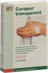 CURAPOR Wundverband transparent 7 x 5 cm, 5 Stück