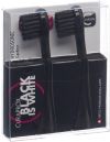 Curaprox Hydrosonic Black Is White sonic Brush carbon, 2 Stück
