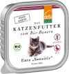 defu Nourriture pour chats paté au canard Bio, 100 g