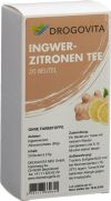 Drogovita tisane gingembre citron sachets, 20 pièces
