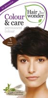 HENNA hairwonder colour & care 3 brun foncé
