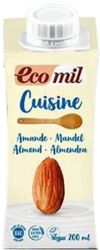 EcoMil Cuisine Amande Sirop d'agave, 200 ml, MHD/EXPIRATION 11.04.2027