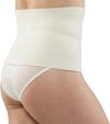 EUSANA chauffe-reins coupe droite ivoire, taille M