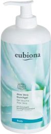 Eubiona Gel douche hydratant aloe vera, 500 ml