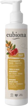 Eubiona Crème de douche nourrissante à l'huile d'argan et à la grenade, 200 ml