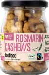 Fairfood Noix de cajou au romarin et au thym, 133 g