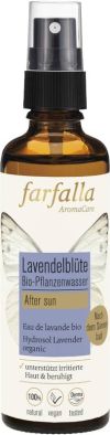 Farfalla Lavendelblüte Bio-Pflanzenwasser after sun