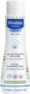 Mustela Reinigungsmilch normale Haut ohne Abspülen, 200 ml