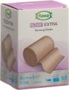 Flawa Nova Extra Kurzzugbinde hautfarbig 8cm x 5m