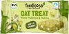 Foodloose Friandise à l'avoine Matcha, pistache et chocolat blanc, 35 g