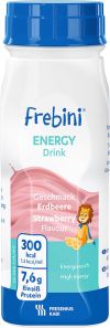 Frebini energy Drink Erdbeere, 4 x 200 ml