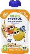 Freche Freunde Quetschmus Apfel, Birne, Blaubeere & Dreikorn, 100 g