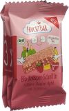 FRUCHTBAR Knusper Schnitte Bio Erdbeere Banane Apfel, 3 x 23 g