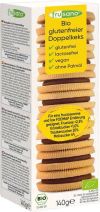 Frusano Doppelkeks Kakaofüllung glutenfrei, 140 g