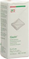 GAZIN Mullkompressen unsteril 8-fach 5 x 5 cm, 100 Stück