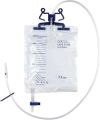 GHC sac urine CAREFLOW 2l 110cm écoulement VNR support intégré