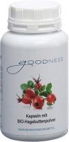 GOODNESS Bio Hagebuttenpulver Kapseln 600 mg, 150 Stück