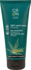 GRN 3in1 Body Wash GENTLEMEN'S -Hanf & Hopfen, 200 ml