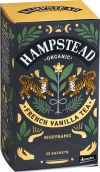 Hampstead Tea Bio thé noir & Vanille française Sachets, 20 pièces