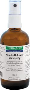 Herbamed Propolis Holunder Mundspray