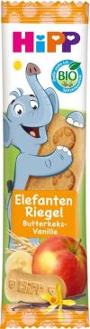 HIPP Barre de biscuits au beurre et à la vanille Elephant, 20 g