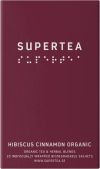 SUPERTEA Hibiscus Cinnamon Organic Beutel, 20 Stück