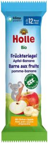 Holle barre fruits pomme banane Bio, 25 g