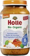 HOLLE potpourri légumes avec riz bio 220 g
